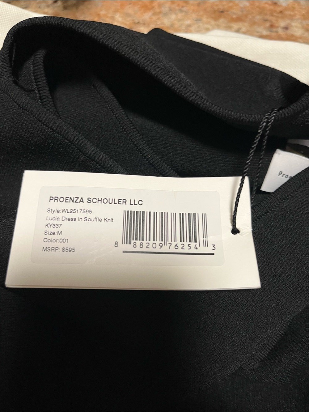 Proenza Schouler Black Sleeveless Maxi Dress - Picture 4 of 4